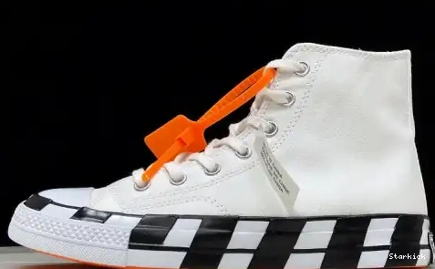 O-W X Black White Converse 2.0 163892C 0626